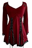 Dare To Wear Gothic Victorian Women's Plus Size Electra Corset Top