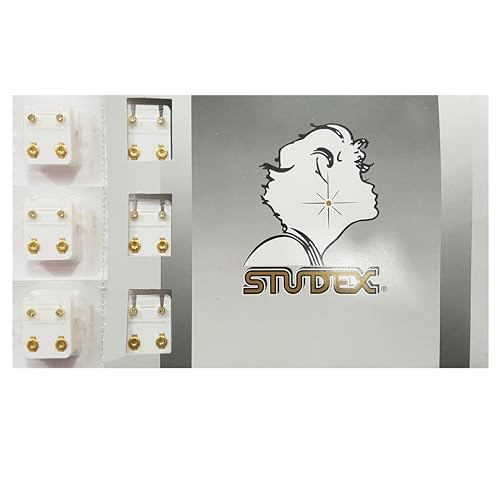 Studex Surgical Steel Ear Piercing Studs, 3mm, 12 Pair April Stone Set4