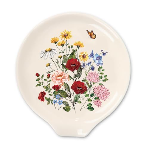 JarThenaAMCS Floral Spoon Rest