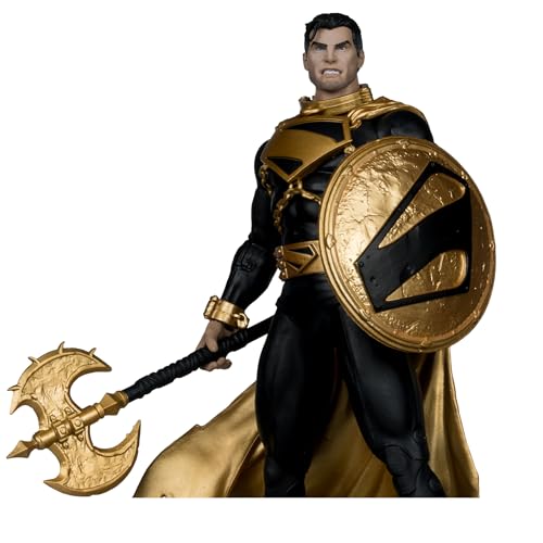 DC Multiverse figurine Superman 7po édition Cauchemar étiquette or