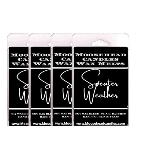 Sweater Weather Wax Melts – 4 Pack | Cozy Autumn