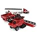 Case IH 1/64 8250 Combine Harvesting Tractor and Truck Set 44384