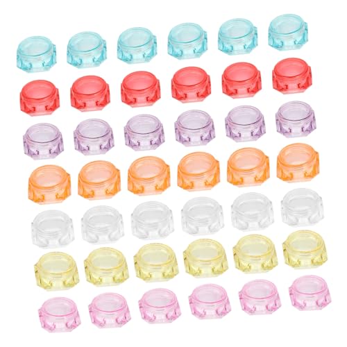 MUSISALY 40pièces Pots Cosmétiques Cuillères Pour Et Lotion Pour Voyage Et Échantillons