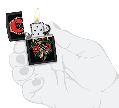 Encendedor Zippo diseño Tattoo bolsillo miniatura 5