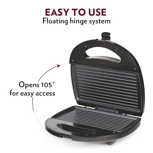 Image of Drumstone 700-Watt Electric Grill Tandoor (Black) - Indoor Barbecue Maker with Adjustable Temperature, Non-Stick Skewers, and Drip Tray