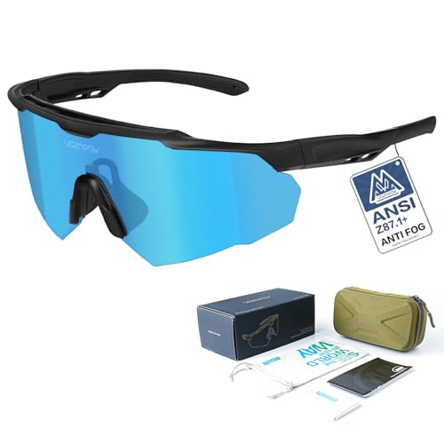 Image of Shooting Glasses Anti Fog with High Definition Lenses, ANSI Z87+ Certified Tactical Safety Glasses for Men Women