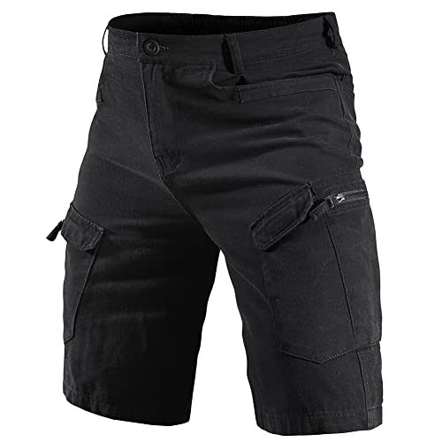 Tactical Cargo Cotton Work Shorts for Men Outdoor Casual Hiking Fishing Hunting Shorts with Multi Pockets