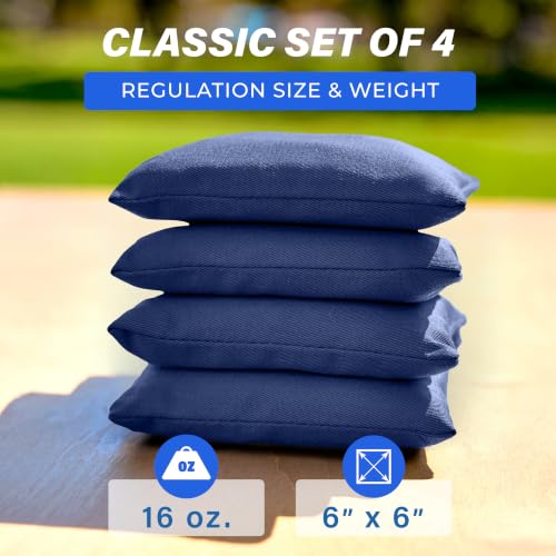 Image of GoSports Classic Cornhole Bean Bags Set of 4-16 Colors Available - Regulation All Weather, Mix and Match