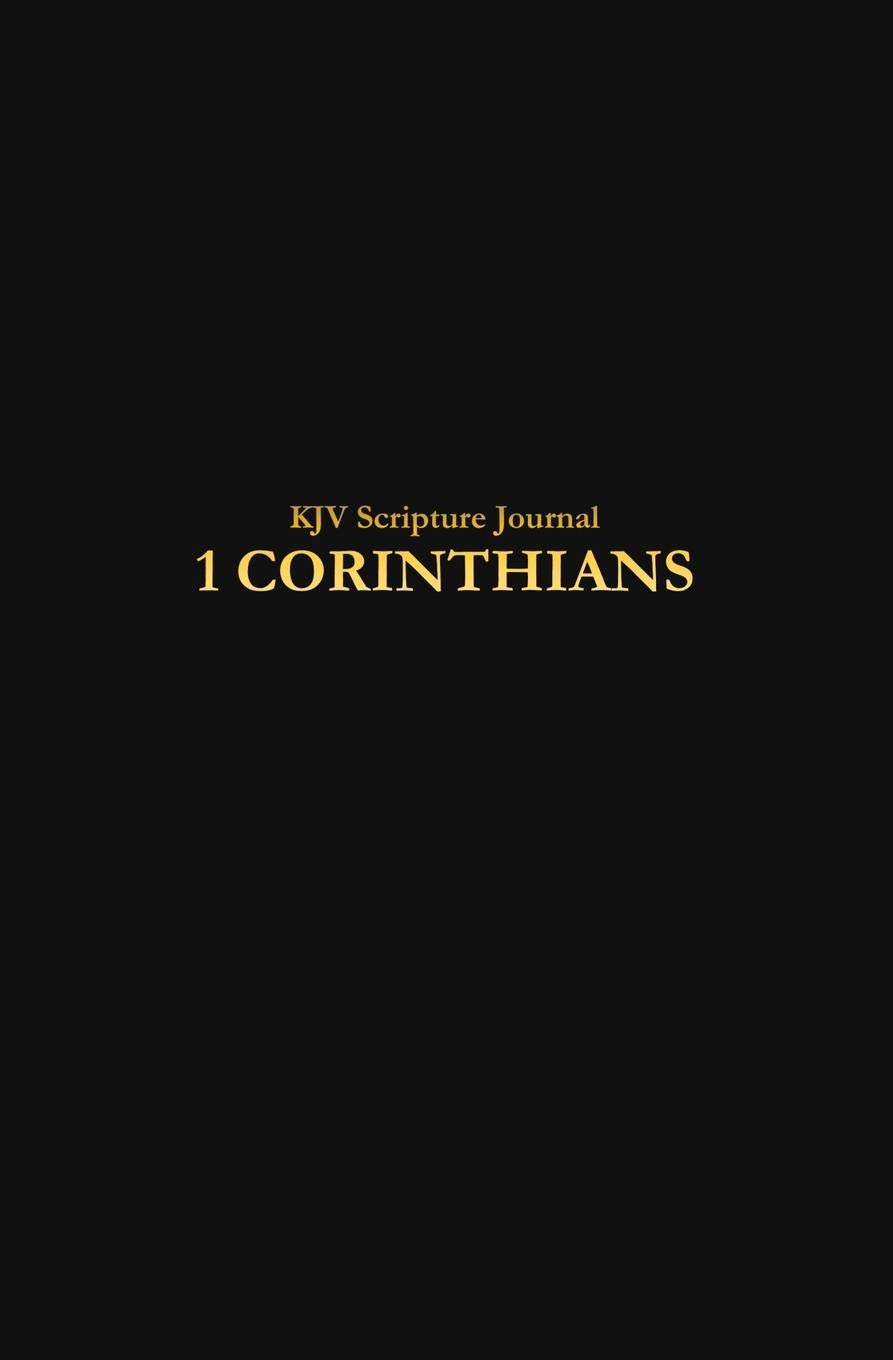 KJV Scripture Journal: 1 Corinthians