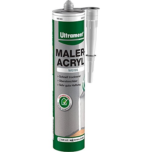 Ultrament Maleracryl, weiß, 300ml Cover