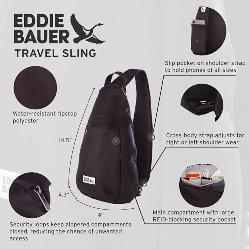 Sac à bandoulière multifonction Eddie Bauer 9L léger - 7