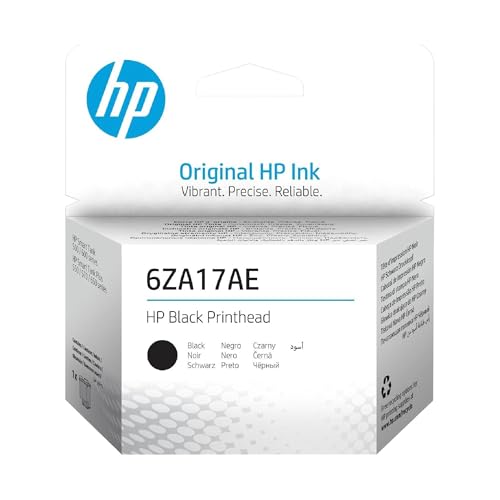 HP Noir, TĂŞte d'Impression Originale, (6ZA17AE)