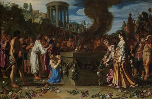 Tableaux Graffiti Art Mural Pieter Lastman 60x90cm SERENDIPITP