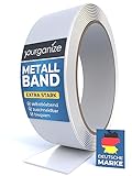metalltapete silber BESTENS ORGANISIERT - Mithilfe von Magneten lassen sich Fotos, Notizen, Pläne, Aushänge usw. jederzeit auf dem Magnetband befestigen. Damit haben Sie ab sofort alles im Blick.