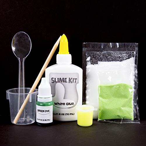 Slimygloop Make Your Own Glow In The Dark Diy Slime Kit By Horizon Group Usa, Mix & Create Stretchy, Squishy, Gooey, Putty, Glow In The Dark Green Slime- Glow In The Dark #TOP1