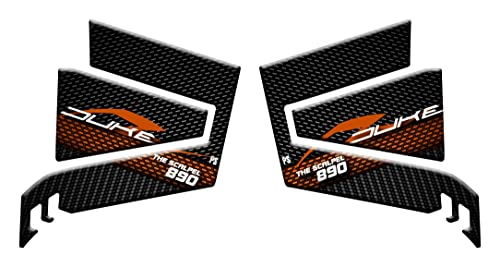 Adhésif effet 3D protection de réservoir anti-rayures pour KTM Duke 890