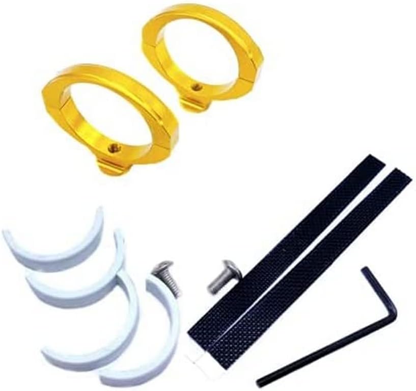 Stem Holder for Water Bottle Cage for Brompton Bikes Gold