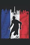  Retro Vintage Soccer - France: This is an awesome journal with prompts to write in for every French. This Notebook would make the perfect gift idea ... perfect to take on your next trip to France.
