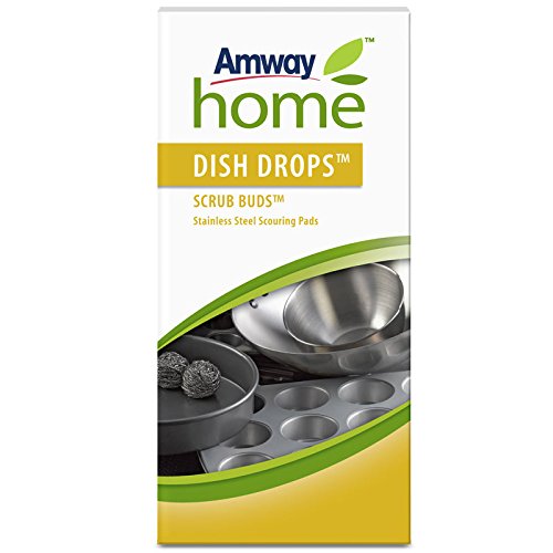 Cleaner Scrub Bud Home Dishdrop Stainless Steel Fiber Amway Easy Clean 4pcs/box