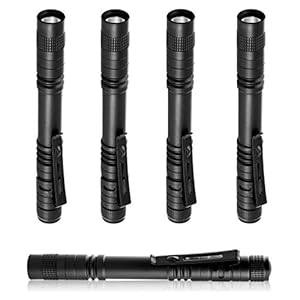 Flintronic F4EU LED Mini Taschenlampe 5er-Pack
