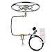 Stanbroil LP Propane Gas Fire Pit Stainless Steel Burner Ring Installation Kit, 12-inch