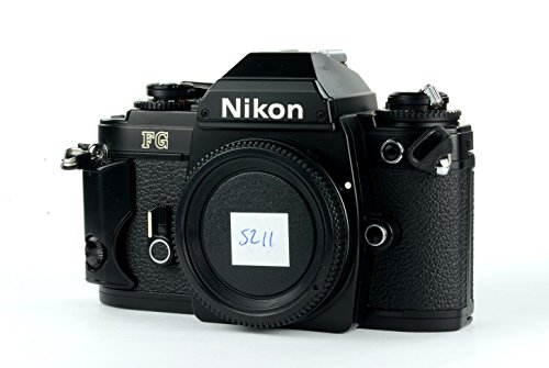 Nikon Fg 35Mm Film Slr Camera Black Body #TOP13