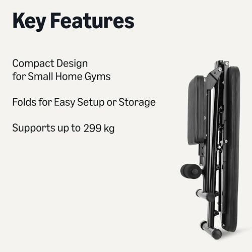 Amazon Basics Adjustable Workout Weight Bench Press, Foldable for Home Gym by Amazon Basics - Image 2