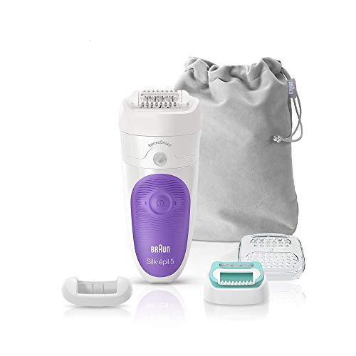 Epilateur sans fil BRAUN Silk épil 5 5880 avec SensoSmart Wet & Dry + 5 accessoires - vue 5