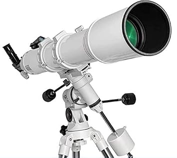 102mm Astronomical Telescope, High Power 212X Magnification, EQ3 Equatorial Mount, High Definition Telescope for Deep Space Observation, Beginner-FriendlyBlack