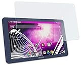 atFolix Glasfolie kompatibel mit Archos 101c Copper Panzerfolie, 9H Hybrid-Glass FX Schutzpanzer Folie