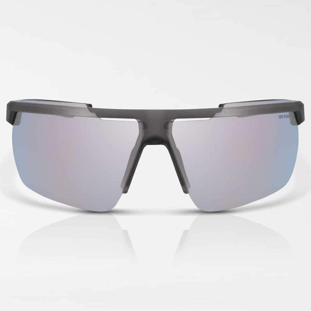 Nike Windshield Rectangular Sunglasses, Mt Dk Grey/Road Tint W Wht Mir, 75/9/130
