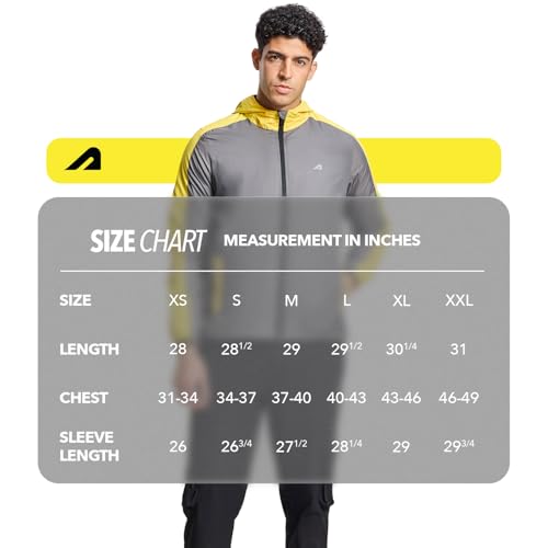 Image of Boldfit Men's Polyester Standard Length Windcheater Jacket, Lightweight & Wind-Resistant with Reflective Bike Jacket, Relaxed Fit-Stylish Windbreaker for Outdoor & Biking
