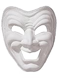 Forum Comedy Mask, White, One Size