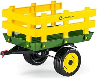 Peg Perego John Deere Stakeside Trailer Ride On, Green