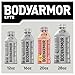 BODYARMOR LYTE, Peach Mango, Electrolyte Drink, 25 Calories, 20 Fl Oz Bottles (6 Pack), Coconut Water Sports Drink, Natural Flavor & B Vitamins