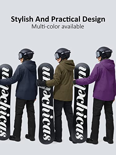 Free Soldier Women's Waterproof Ski Snow Jacket Fleece Lined Warm Winter Rain Jacket With Hood Fully Taped Seams(Army Green,2Xl) #TOP7