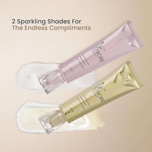 Image of Glow Up Strobe Cream with Jojoba Oil, Dewy Radiance, Hydrating, for All Skin Types, 30ml (2.Moonlit Glow)