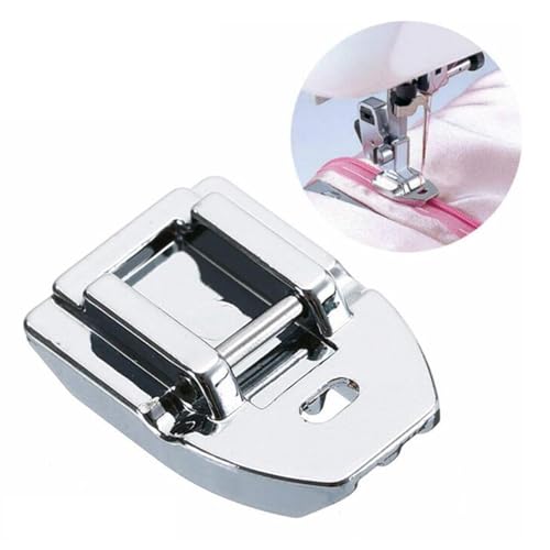 Miniatura 2 de 6 Piezas Prensatelas Maquina Coser, Prensatelas De Cremallera Universal Prensatelas Para Cremalleras Invisibles Prensatelas Universales Para Máquinas De Coser Domésticas