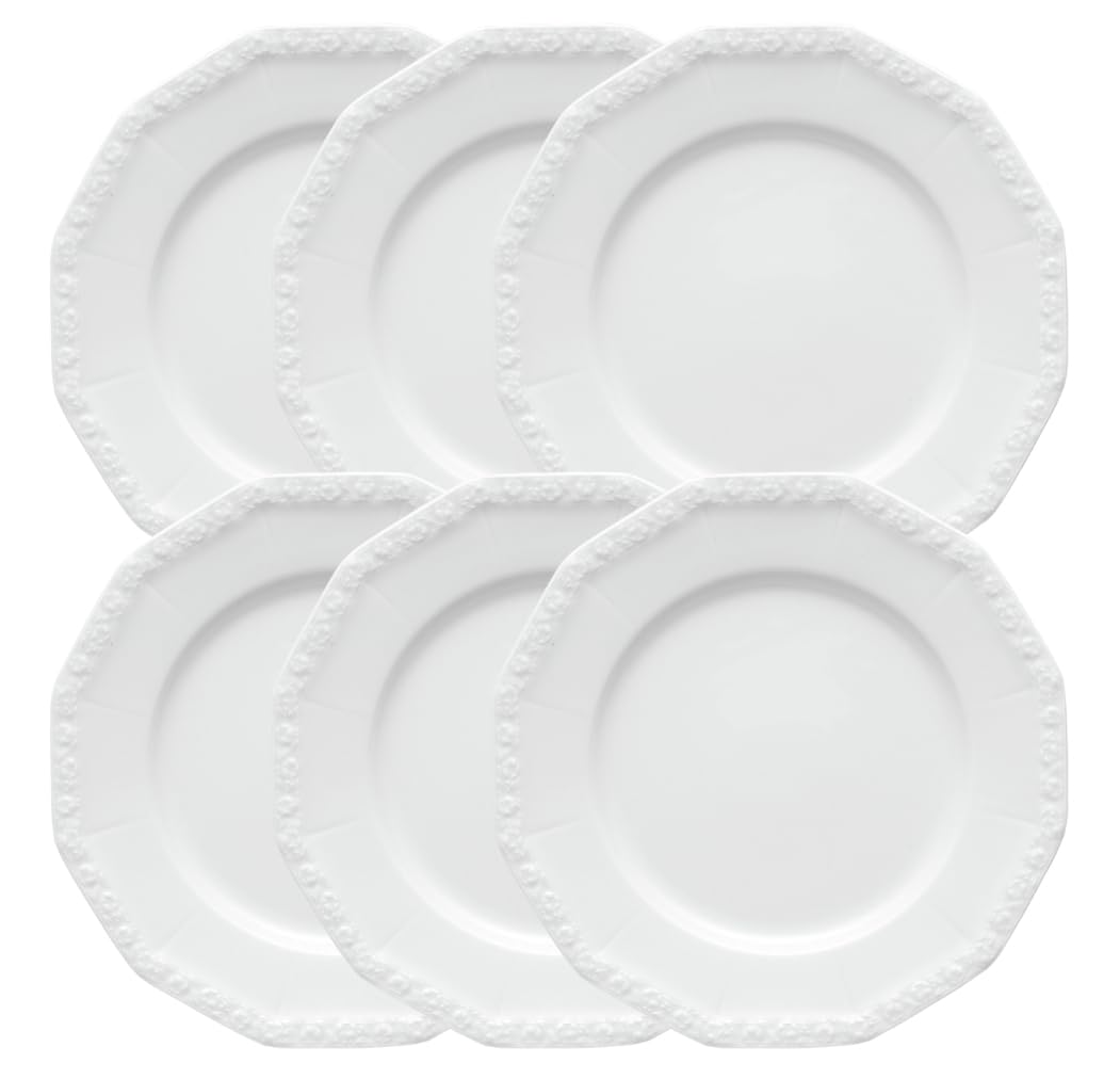 Rosenthal Maria Weiss Frühstücksteller 19 cm Set6