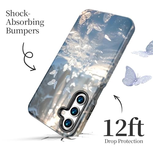 Coque Samsung A16 légère protection intégrale design papillon