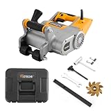 Hoteche Wall Groove Cutting Machine 1100W Electric Wall Chaser 1-Inch Groove Slotting Machine for Masonry & Brick