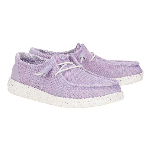 Image of HEYDUDE Women's Wendy Stretch Sox Slip On Loafer | Lightweight Stretch Mesh Easy On | Elastic Laces, Sock Like Fit