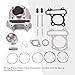 GOOFIT Performance Big Bore Cylinder Kit GY6 80cc 47mm for 139QMB ATV Scooter Moped Go Kart