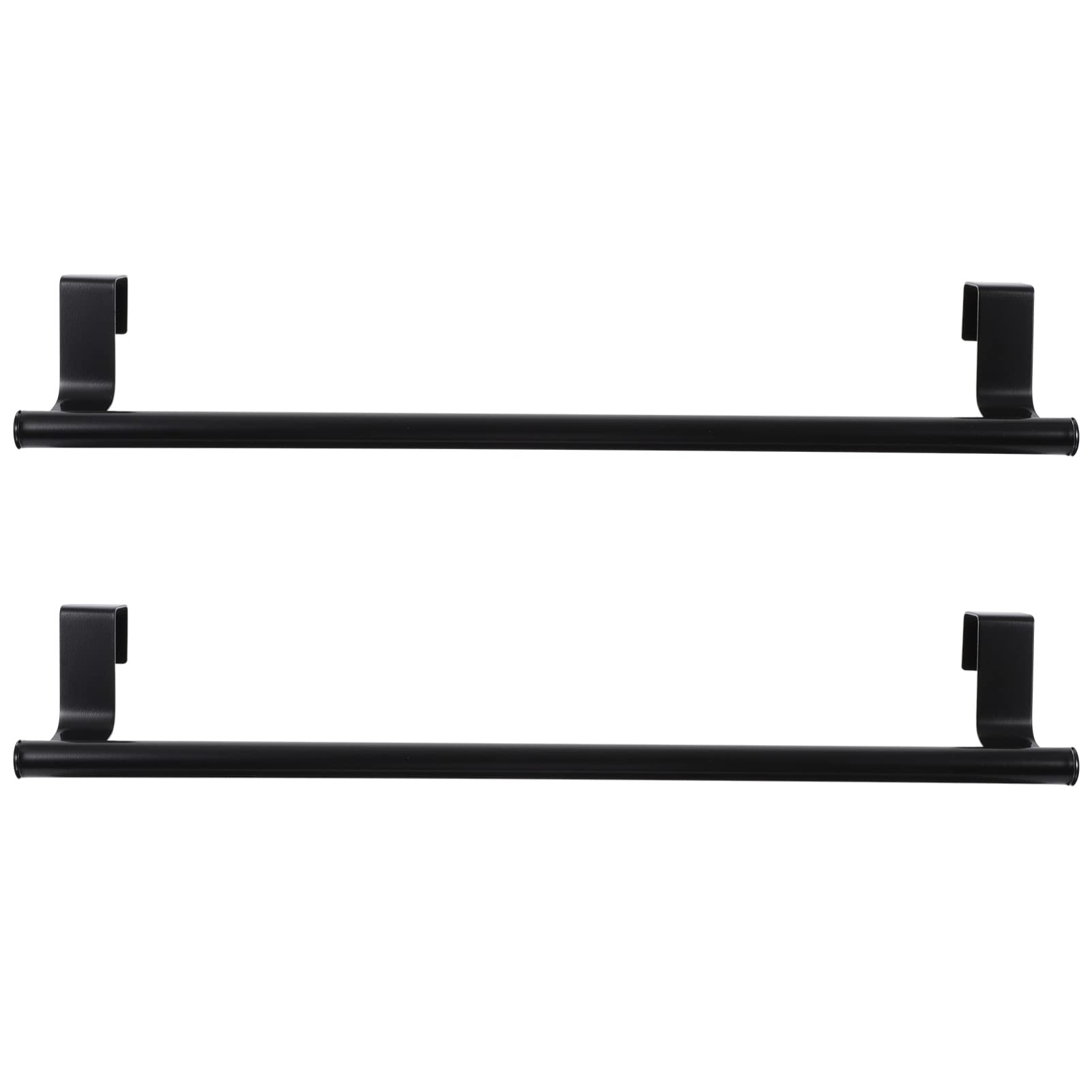 Lot 2 Porte-serviettes 36cm Porte-serviettes De Porte, Sans Perçage, Pour Cuisine, Salle De Bain Et Armoire 36 Cm 2 Pieces Argent 96358226 Porte- serviettes Armoire