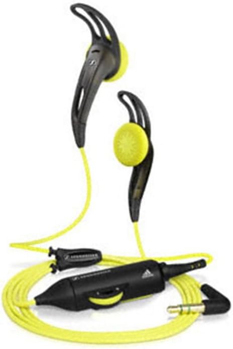 Sennheiser MX 680 Sports Earbud Headphone with Volume control & Earfin Clips (Discontinued by Manufacturer)