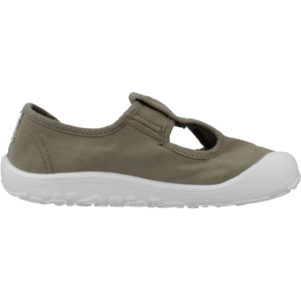 victoria Sandali Unisex Rispettosi Barefoot Bosco Tela Tinta Drec & Chiusura A Strappo 1370108 per Bambini