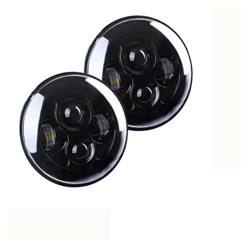 Phares ronds LED 7 pouces 80W haute puissance pour Defender Land Rover