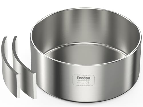 Image of 2L Double Layers 304 Stainless Steel Dog Bowl - Insulated & Durable | Non-Slip Base | Easy to Clean | BPA-Free Safe Dog Food and Water Bowl