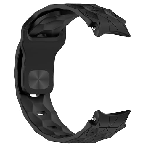 Image of WRIGSS Silicone Strap Compatible with Samsung Galaxy Watch 7 6 5 4 FE - No Gap Football Texture Band, Soft & Durable Replacement Wristband for 40mm 44mm Standard & Classic Models - Men & Women
