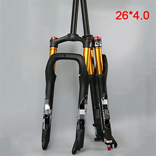 Smanni Fat Bike Fork Suspensao Bike 26 * 4.0" Disc Brake Snow Beach Bike Air Fork 9Mm Bicycle Suspenton Fork #TOP2
